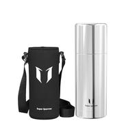 Super Sparrow Borraccia Termica - 750ml - Bottiglia Termica in Acciaio Inox - Borracce Senza BPA - Mantiene Calde 12 Ore o Fredde per 24 Ore - A Prova di Perdite Tappo Funge Anche da Tazza