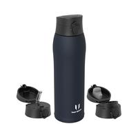 Super Sparrow Borraccia Termica, Acciaio Inox Bottiglia Termica - 950ml - Senza BPA Termos, Borracce Termiche Bambini - Include 2 Coperchi con Cannuccia e Coperchio Sportivo