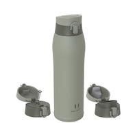 Super Sparrow Borraccia Termica, Acciaio Inox Bottiglia Termica - 950ml - Senza BPA Termos, Borracce Termiche Bambini - Include 2 Coperchi con Cannuccia e Coperchio Sportivo