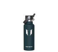 Super Sparrow Borraccia Termica, Ultraleggero Acciaio Inox 18/10 Bottiglia Termica - 500ml - Senza BPA Borracce, Thermos per Bambini, Scuola, Sport, Campeggio, Yoga, Palestra, Ciclismo