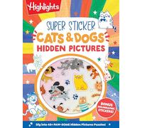 Super Sticker Cats & Dogs Hidden Pictures