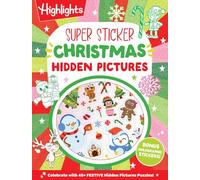 Super Sticker Christmas Hidden Pictures