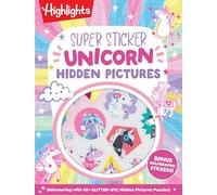 Super Sticker Unicorn Hidden Pictures