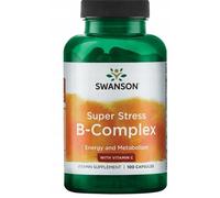 Super Stress B-Complex con vitamina C 100k SWANSON