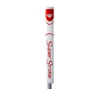 Super Stroke Zenergy Claw 2.0 Wht, Impugnatura per Putter Unisex, Bianco/Rosso, Taglia Unica