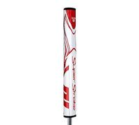 Super Stroke Zenergy Flatso 3.0 Wht, Impugnatura per Putter Unisex, Bianco/Rosso, Taglia Unica