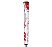 Super Stroke Zenergy Pistola 1.0 Wht, Impugnatura per Putter Unisex, Bianco/Rosso, Taglia Unica