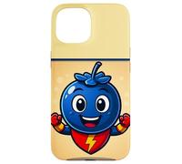 Super supereroe della frutta ai mirtilli Custodia per iPhone 15