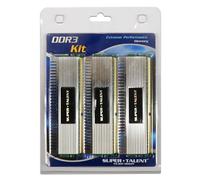Super Talent Chrome Series Modulo Memoria interna 6 GB 800 mhz 240 pin 3 x 2 GB DDR3-RAM KIT3