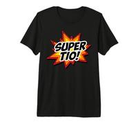 Super Tío Super Zio Spagnolo Tío Supereroe Maglietta Premium