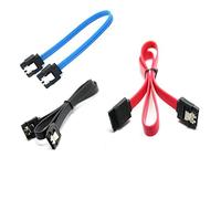 Super velocità 3 0 cm 50 cm Angolo di 90 gradi diritti 3.0 6 GB/s Sa-ta Cavi blu rosso scuro cavi compatibili con SSD HD HDD (Size : 0.5m, Color : Straight Blue color)