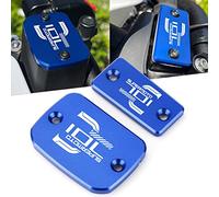 Super Vici Moto CNC Liquido Freno Cilindro Coperchio Principale Accessori Compatibile con HUSQ.VARNA 701 Supermoto 2016 2017 2018 2019 2020 2021 (Blu-1)