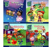 Super Why - George and the Dragon, The Little Red Hen, Hansel and Gretel, The Stars in the Sky - Children's Book (Set of 4 Books)