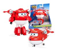 Super Wings Jett 5' Transforming Supercharged Character Gifts Toys for 3+ Years Old Boy Girl