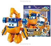 Super Wings Stagione 8 Electric Marty Transformer Robot Giocattolo 5"...