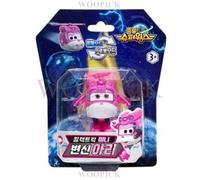 Super Wings Stagione 8 Elettrico Mini Ari Transformer Robot Giocattolo...