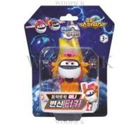 Super Wings Stagione 8 Elettrico Mini Tiki Transformer Robot Giocattolo...