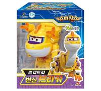 Super Wings Stagione 9 Trasformatore Elettrico Brachi Robot Dinosauro Giocatt...