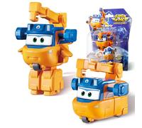 Super Wings Transforming aeroplano Marty, altezza circa 12,7 cm, Figura d'azione 2 in 1, aeroplano giocattolo e figura robotica per bambini e bambine a partire da 3 anni