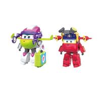 Super Wings Transforming Characters Collector 2-Pack (Curie & Runi)
