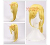 Super Women Bowsette Parrucca Cosplay Principessa Bowser Peach Blonde Ponytail Metroid Samus Returns Cosplay Parrucca Costumi Per Capelli