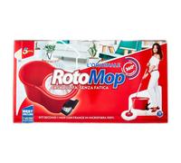 Super5 RotoMop 360° Kit Secchio + Mop con Frange in Microfibra 100%