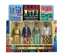 Super7 A Tribe Called Quest Reaction Figures Wave 01 - Personaggi istintivi delle persone e i sentieri del ritmo (confezione da 4) Action Figure