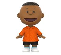 Super7, Action figure SuperSize di Franklin dei Peanuts (versione con giacca) alta 40,64 cm, con accessori di abbigliamento in tessuto, retrò, da collezione