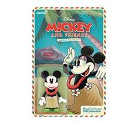 SUPER7 Disney W2 Hawaiian Holiday Minnie Mouse Reaction Figure, Multi - Figura da collezione