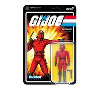 SUPER7 - Figura Reaction Gi Joe Laser Rosso - Figura da collezione