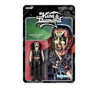 Super7 King Diamond - Action figure King Diamond da 9,5 cm con accessorio classico in metallo pesante da collezione e giocattoli retrò