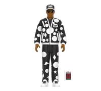 Super7 KRS-One (autodistruzione) - Action figure KRS-One da 9,5 cm con accessorio classico hip hop da collezione e giocattoli retrò