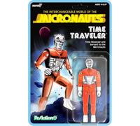 Super7 Micronauts Reaction+ Wave 04 - Action Figure Viaggiatore del Tempo (Arancione Traslucido)