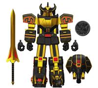 Super7 Mighty Morphin Power Rangers Black and Gold Megazord - 8 in Ultimates Ac