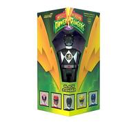 Super7 Mighty Morphin Power Rangers Black Ranger - Action figure Power Rangers da 9,5 cm, in confezione speciale
