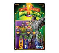 Super7 Mighty Morphin Power Rangers Dragonzord (Battle Mode) - 6" Power Rangers Action Figure with Accessory Classic TV Show Collectibles and Retro Toys