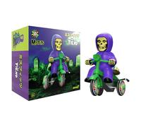 Super7 Misfits Super Cycles - Action figure Fiend (viola con triciclo verde)
