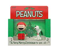 Super7 Peanuts Reaction Figures - 2 Pk Charlie Brown and Sn (PRESALE 06/12/2025)