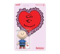 Super7 Peanuts Reaction Figures - Charlie Brown (Valentine Delivery) Action Figure