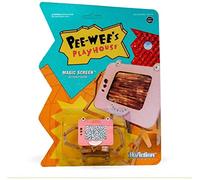 SUPER7 Pee-wee's Playhouse Reaction Action Figure Magic Screen Herman Figures