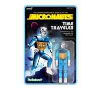 Super7 Reaction+ Micronauts Time Traveler (Translucent Blue) - 4" Micronauts Act