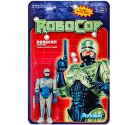 Super7 Reaction Robocop Danneggiato Splendore IN Scuro Figura 03640