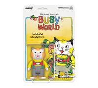 Super7 Richard Scarry Huckle Cat e Lowly Worm - 3,75 """" Richard Scarry Books Action Figure con accessori da collezione e giocattoli retr