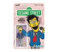 Super7 Sesame Street Reaction Figures Wave 02 - Guy Smiley (w/Bread) Action Figu