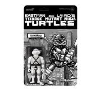 Super7 Teenage Mutant Ninja Turtles Leonardo (Comic Grayscale) - Action Figure TMNT da 3,75"" con accessori Classici cartoni animati da collezione