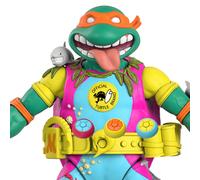 SUPER7 Teenage Mutant Ninja Turtles Ultimates Sewer Surfer Mike 7-Inch Action Fi