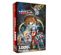 Super7 Transformers Puzzle del poster del film giapponese dell'86, 1.000 pezzi, ispirato all’action figure, oggetti da collezione dei cartoni animati