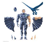 Super7 ULTIMATES SilverHawks Steelwill (VAC Metal Toy Version) - 7" SilverHawks