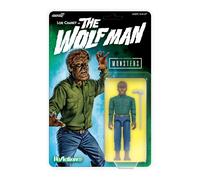 Super7 Universal Monsters Reaction+ Wave 01 - The Wolf Man Action Figure 3.75 in
