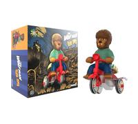 Super7 Universal Monsters Super Cycles - Action figure di The Wolf Man (marrone con triciclo rosso)